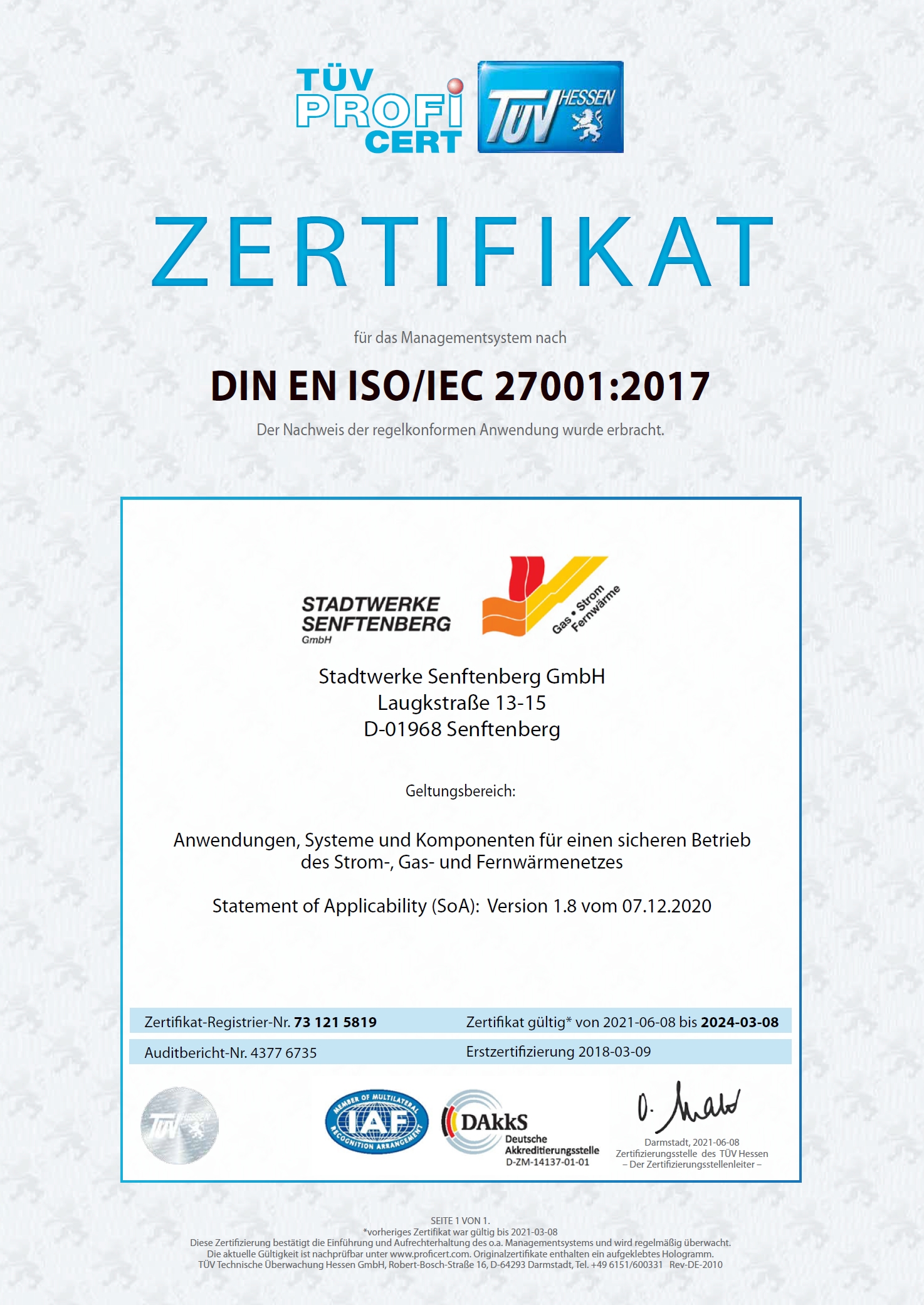 Stadtwerke Senftenberg Stadtwerke Senftenberg